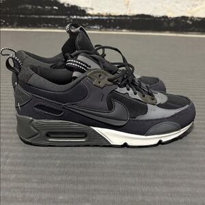 Nike Air Max 90 Futura Black Shoes Womens Size 8 NEW DM9922-003